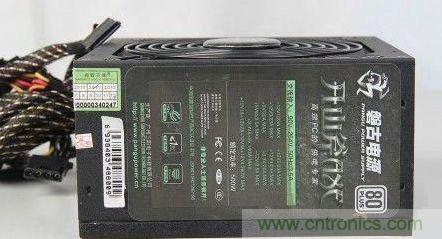 山寨電源銘牌極不規(guī)范,無具體型號(hào)