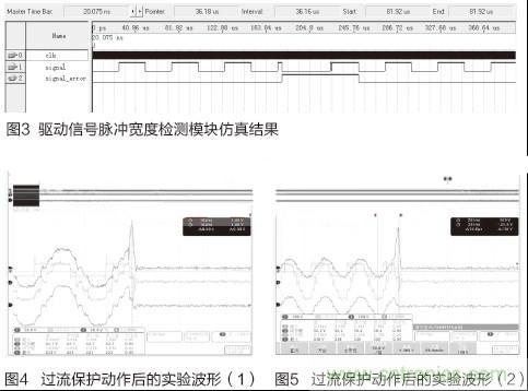 IGBT功率放大電路保護方法：圖3、4、5
