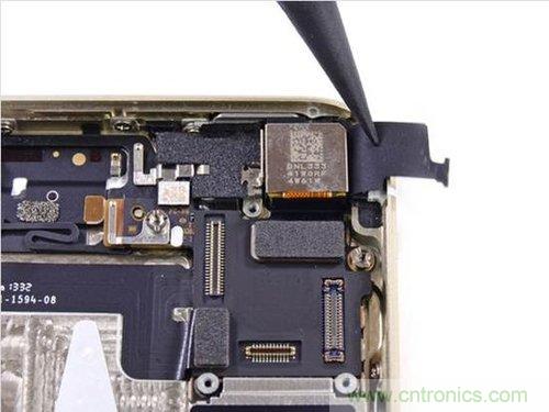 土豪金iPhone 5S拆解：內部結構升級，維修難度增加