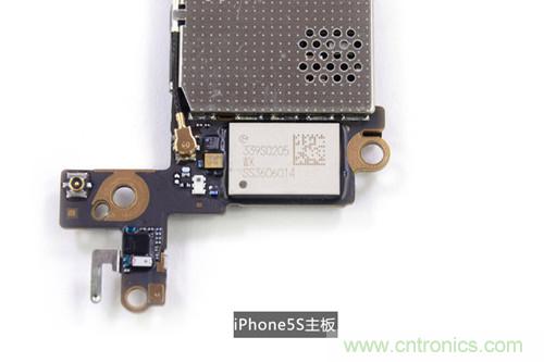 土豪金iPhone 5S拆解：內部結構升級，維修難度增加
