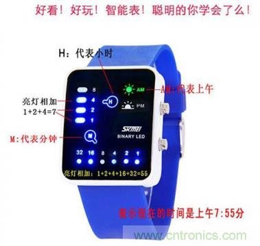 低調(diào)有內(nèi)涵！別人看不懂的LED電子表DIY