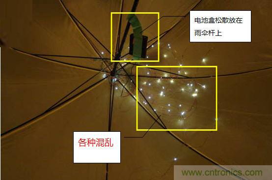 創意DIY！送女朋友的絕妙禮物，LED星光傘！