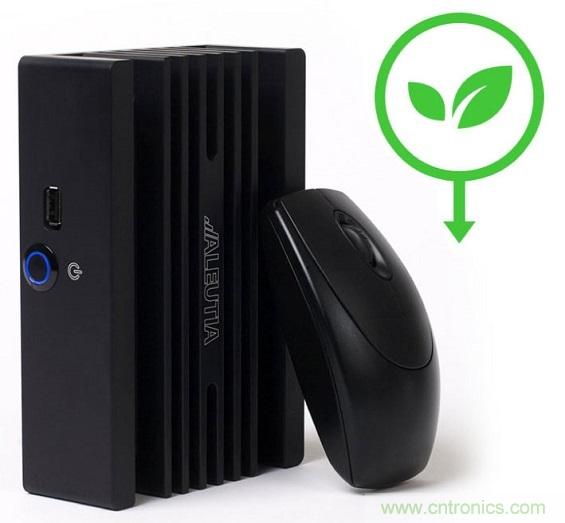 圖10：Aluetia新開發的超低耗電無風扇小巧PC。