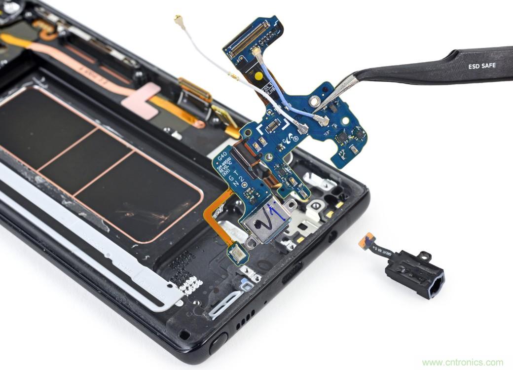 三星Note 8拆解，模塊化+分離式設(shè)計(jì)成趨勢(shì)？