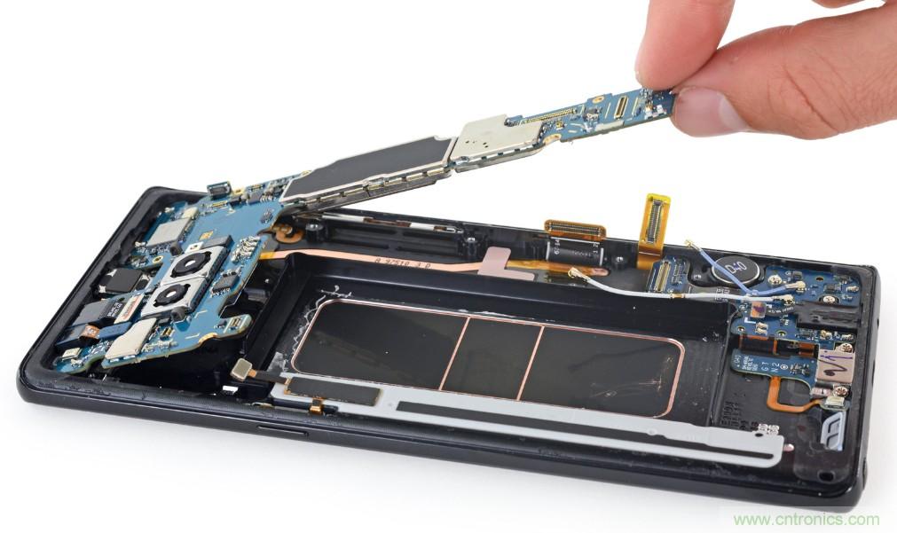 三星Note 8拆解，模塊化+分離式設(shè)計(jì)成趨勢(shì)？