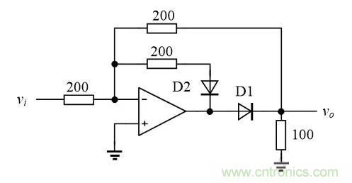 精密整流電路實驗，你看懂了嗎？