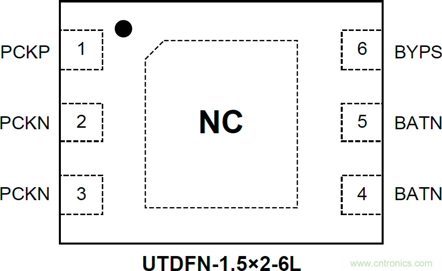 小封裝、微功耗小微電池保護器SGM41100A