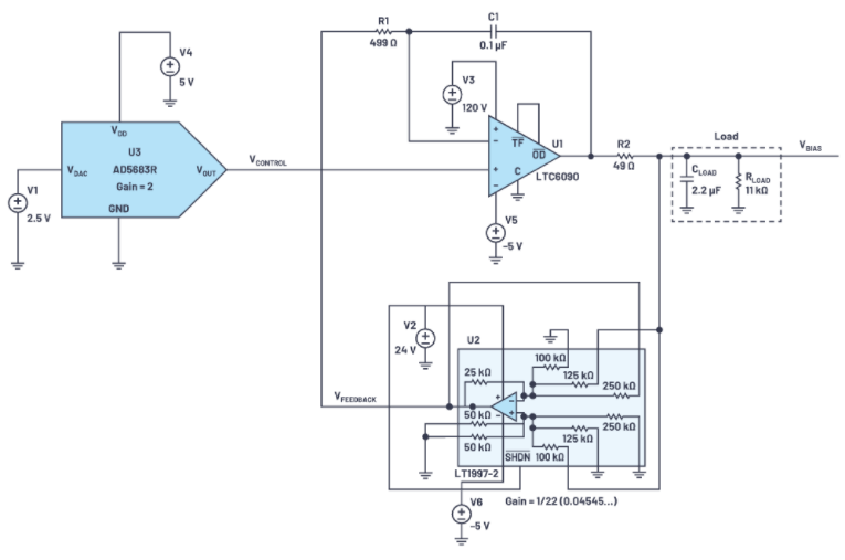 有沒有一種簡單的辦法來創建適合傳感器偏置應用的高壓電源?