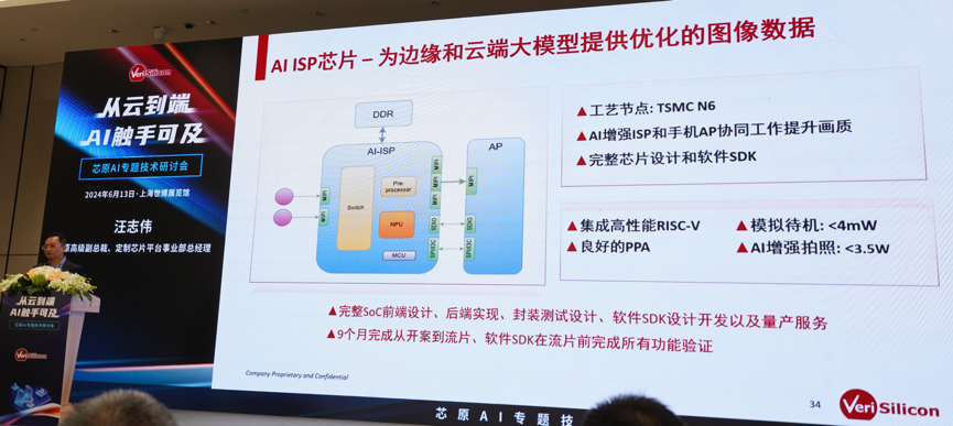 芯原汪志偉：芯原IP、平臺、軟件整套解決方案，助力AIGC算力進一步升級