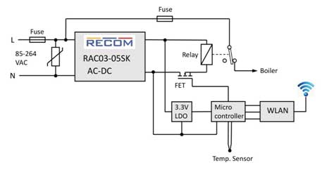 如何使用狀態檢測傳感器供電呢？